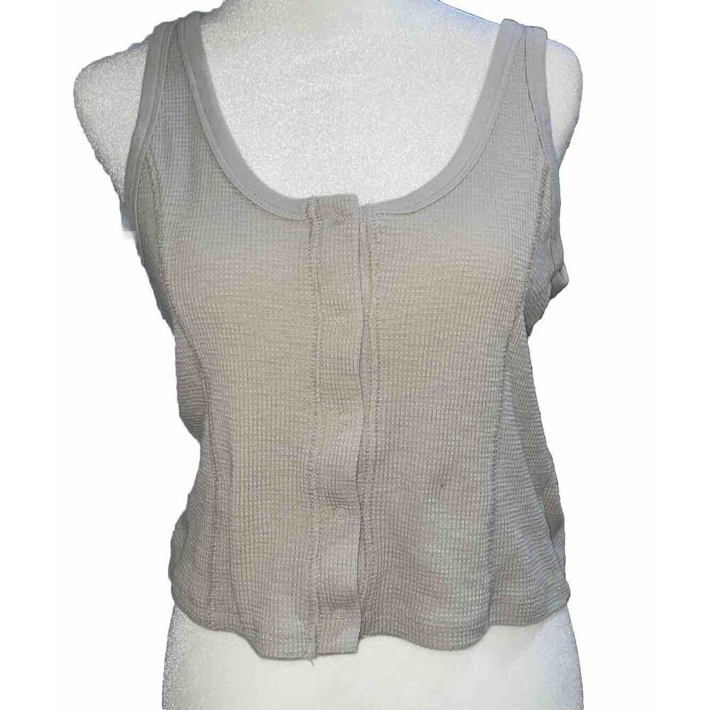 Urban Nation Sleeveless Cropped Top. LTOP707